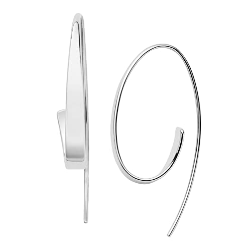 Skagen Damen-Edelstahl-Ohrringe KARIANA mit Ohrdrahtverschluss