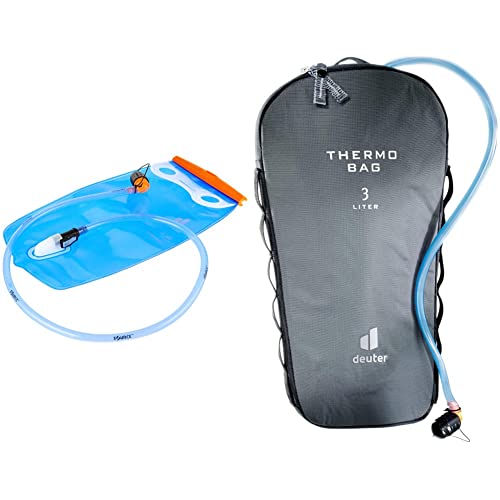 deuter Streamer 2.0 Trinksystem, Transparent & 3960621 Streamer Thermo Bag 3 isolierende Tasche für Streamer 3