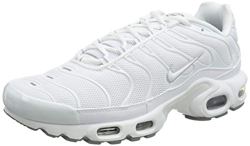 Nike Air max Plus - Laufschuhe, Herren, Farbe Weiß (White/White-Black-cool Grey), Größe 42