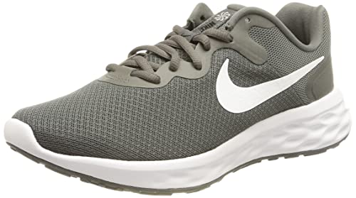 Nike Herren Revolution 6 running shoes, Iron Grey White Smoke Grey Black, 43 EU