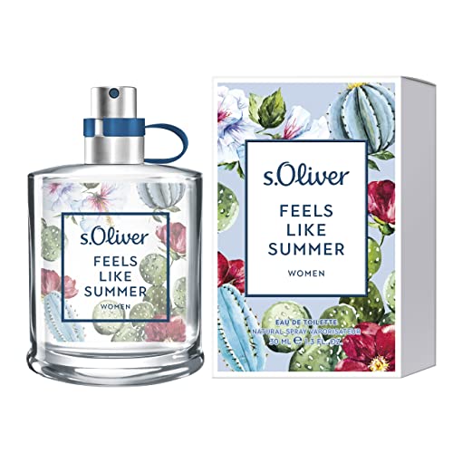 s.Oliver® Feels like Summer | Eau de Toilette - fruchtig - frisch - für moderne Abenteuerinnen | 30ml Natural Spray Vaporisateur